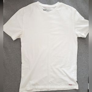 Levi's white crew neck tee M